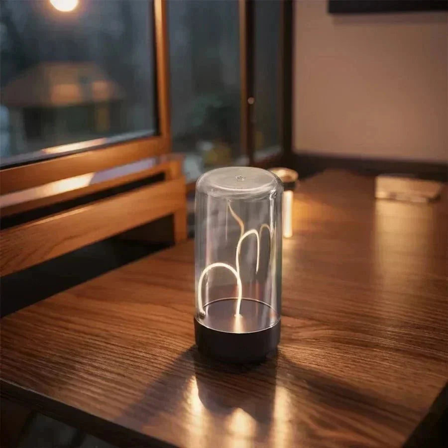 Eclara Filum cordless ambient filament lamp with eye-friendly warm LED