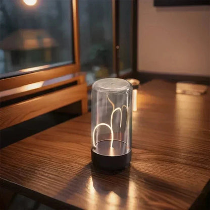 Eclara Filum cordless ambient filament lamp with eye-friendly warm LED